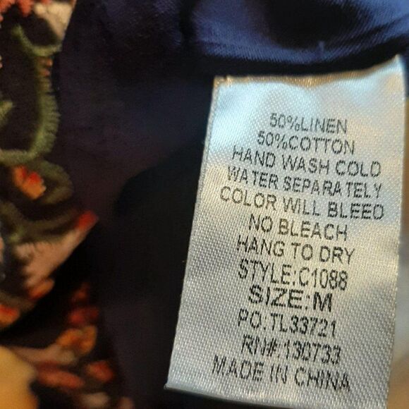 Altar'd State Boho Floral Mini Skirt sz M - Picture 4 of 4